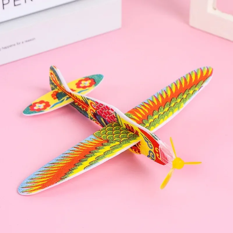 Avion Volant 3D en Mousse pour Enfant, Jouet Fait à la Main, Cadeau, 1 Pièce