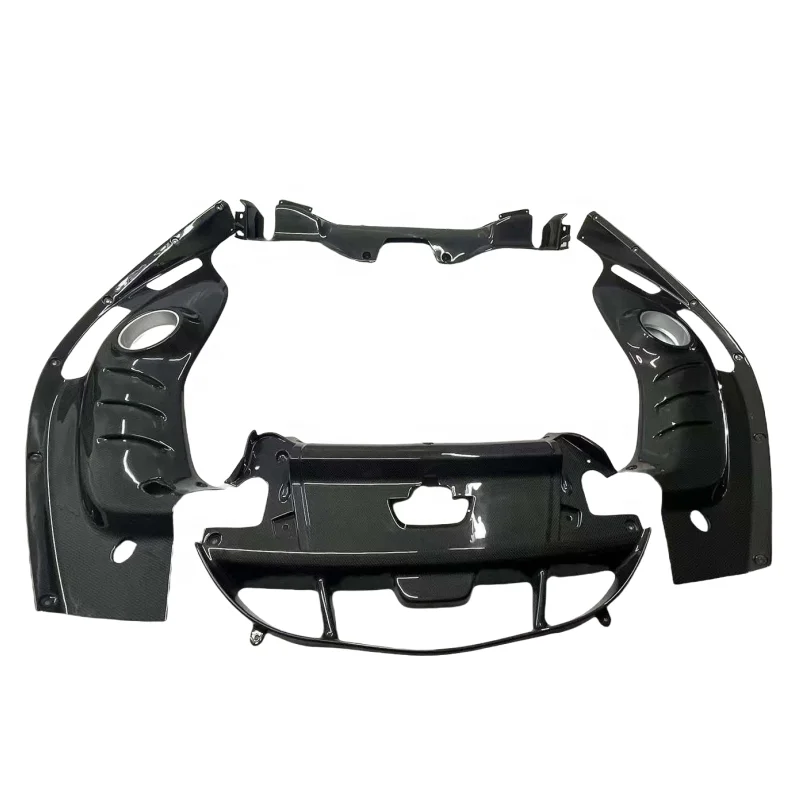 OEM Style Dry Carbon Fiber Replacement Parts Car Interior Engine Bay Panels for Ferrari 296 GTB Position Rear