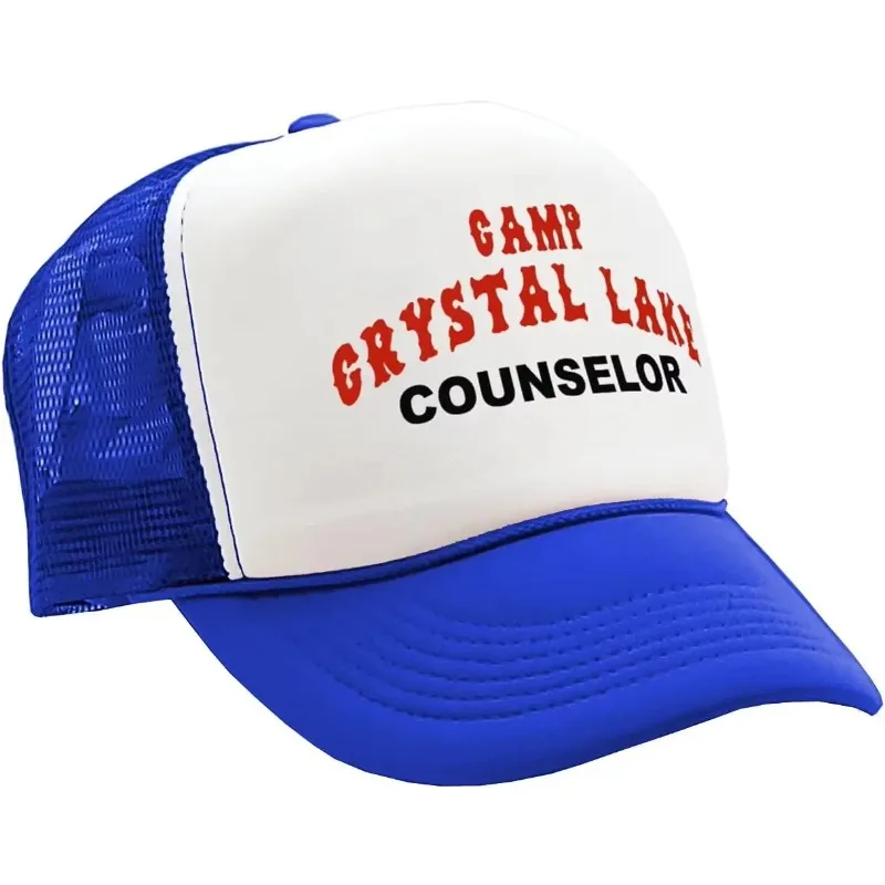 مستشار كامب كريستال ليك - الهالوين - قبعة سائق الشاحنة ذات الطراز القديم العتيق