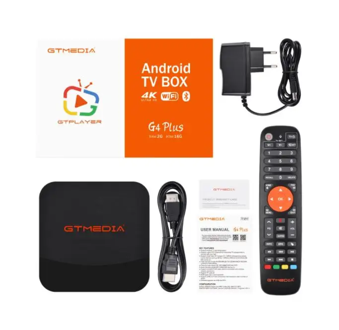 New GTMEDIA G4 plus TV Box 4K HD Android 11 TV Bluetooth Google voice remote control WIFI UHD 4K Smart Set top box Media Player