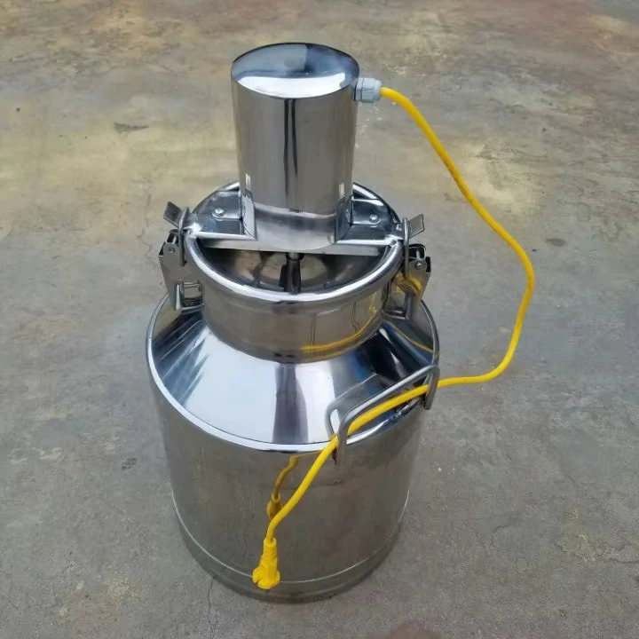 

Various Sizes Stainless Steel Milk Mixer High Productivity Motor for Dairy Processing Capacities From 5L to 30L