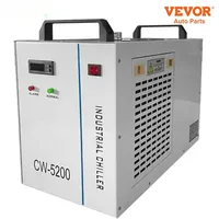 VEVOR Industrial Water Cooler Chiller For CNC Laser Engraving Machine 60-150W CO2 Glass Laser Tube Cooling Laser Engraver Tools