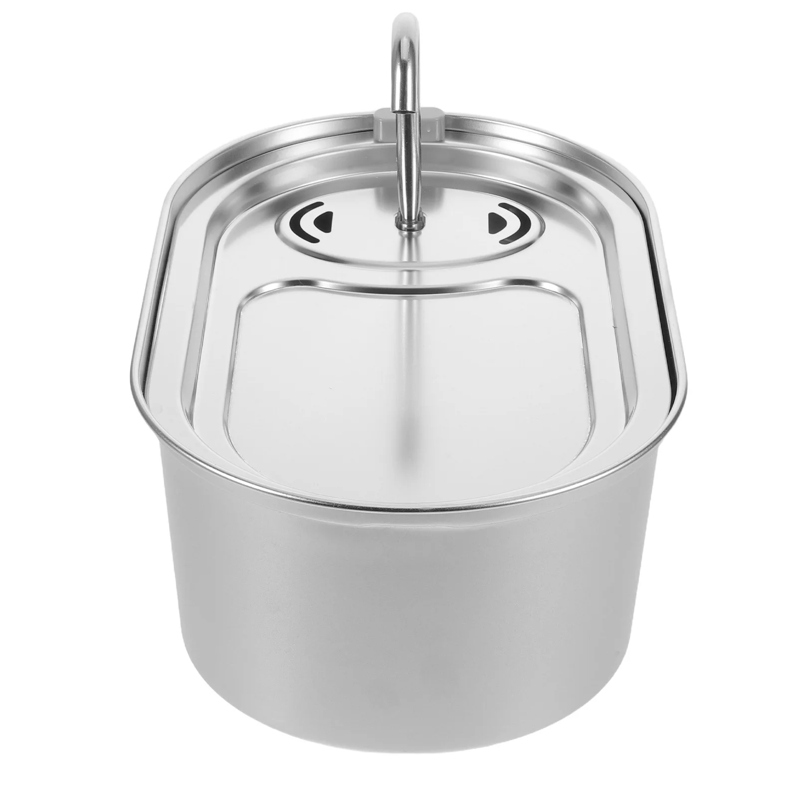 

3.5L Automatic Cat Water Fountain Stainless Steel Quiet Pet Drinking Fountain Water Dispenser for Cats and Small Dogs USB