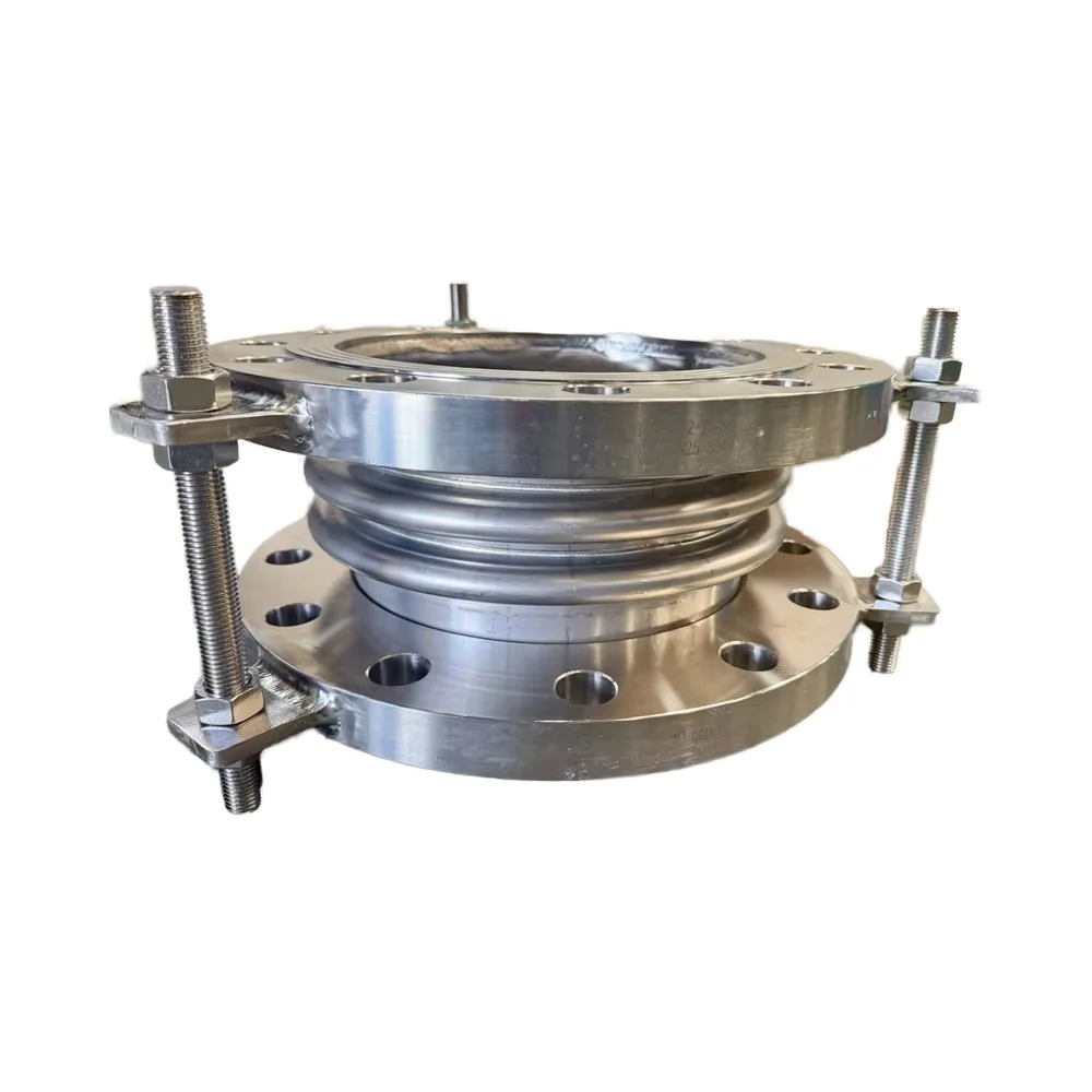 

Металлический компенсатор расширения DN250 PN10 с сильфонами с гладкой поверхностью и встроенными функциями нижней рубашки