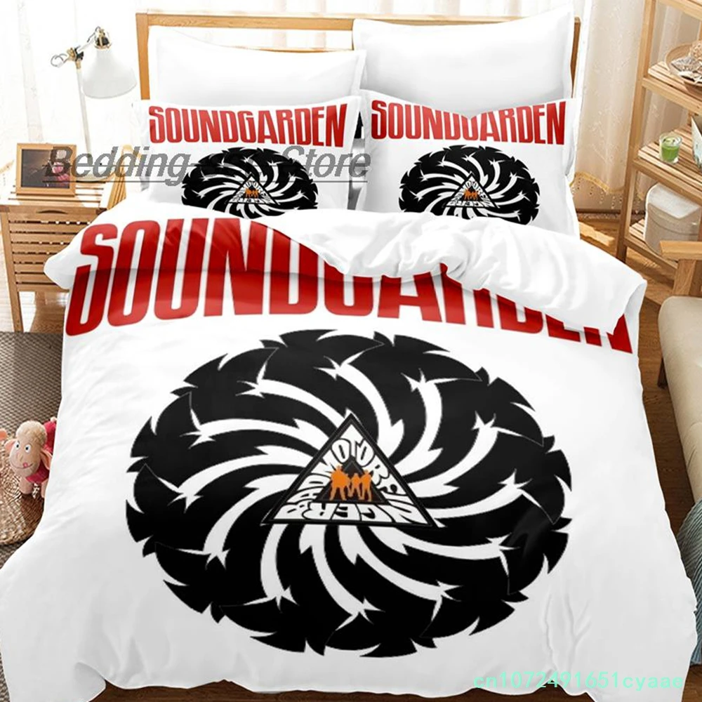 Sound Band Bedding Set Single Twin Full Queen King Size Bed Set Aldult Kid Bedroom Duvetcover Sets 3D Print Anime Bed Sheet Set 4