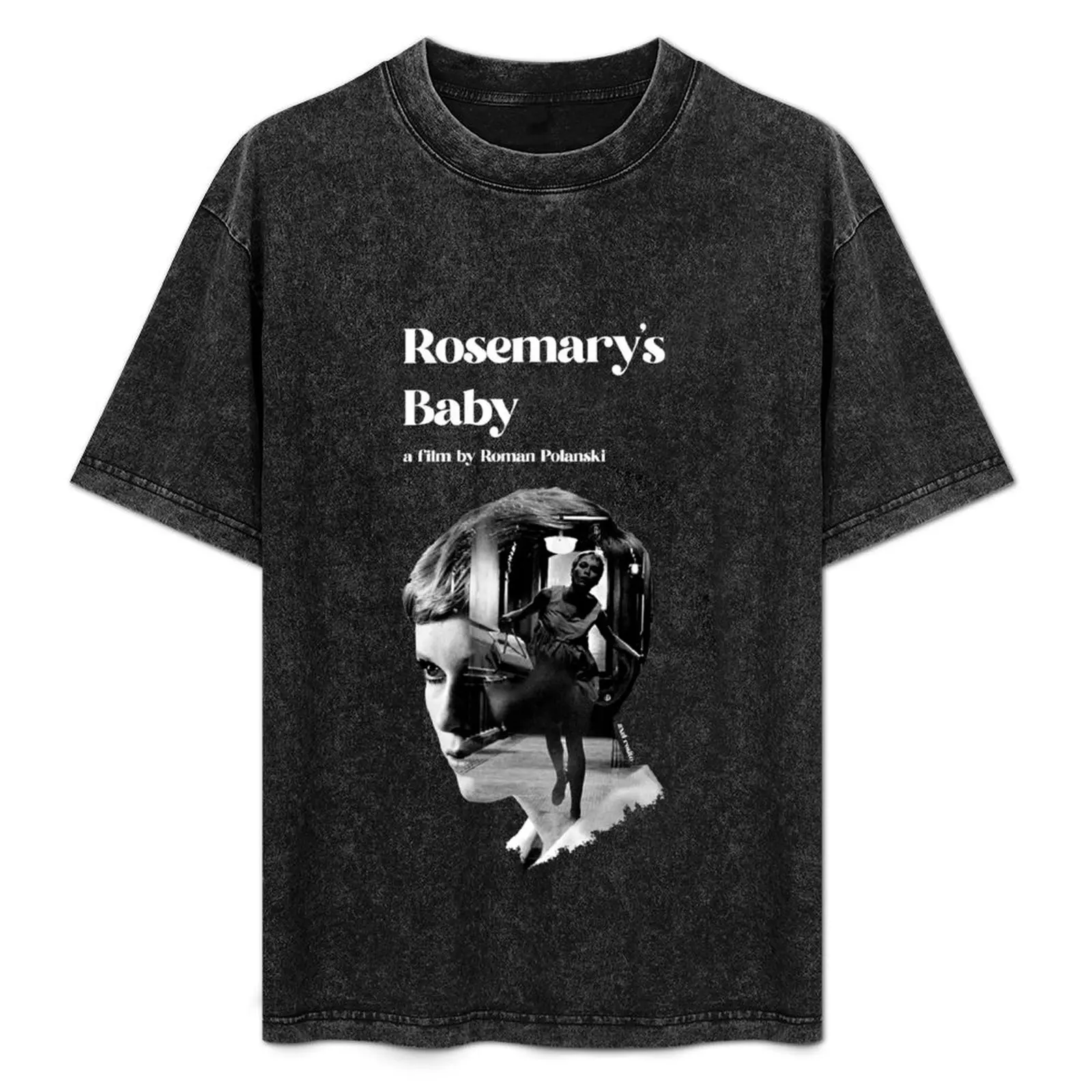 

Rosemary's Baby Fanart by @burrotees T-Shirt Daily Work Short Sleeve Top