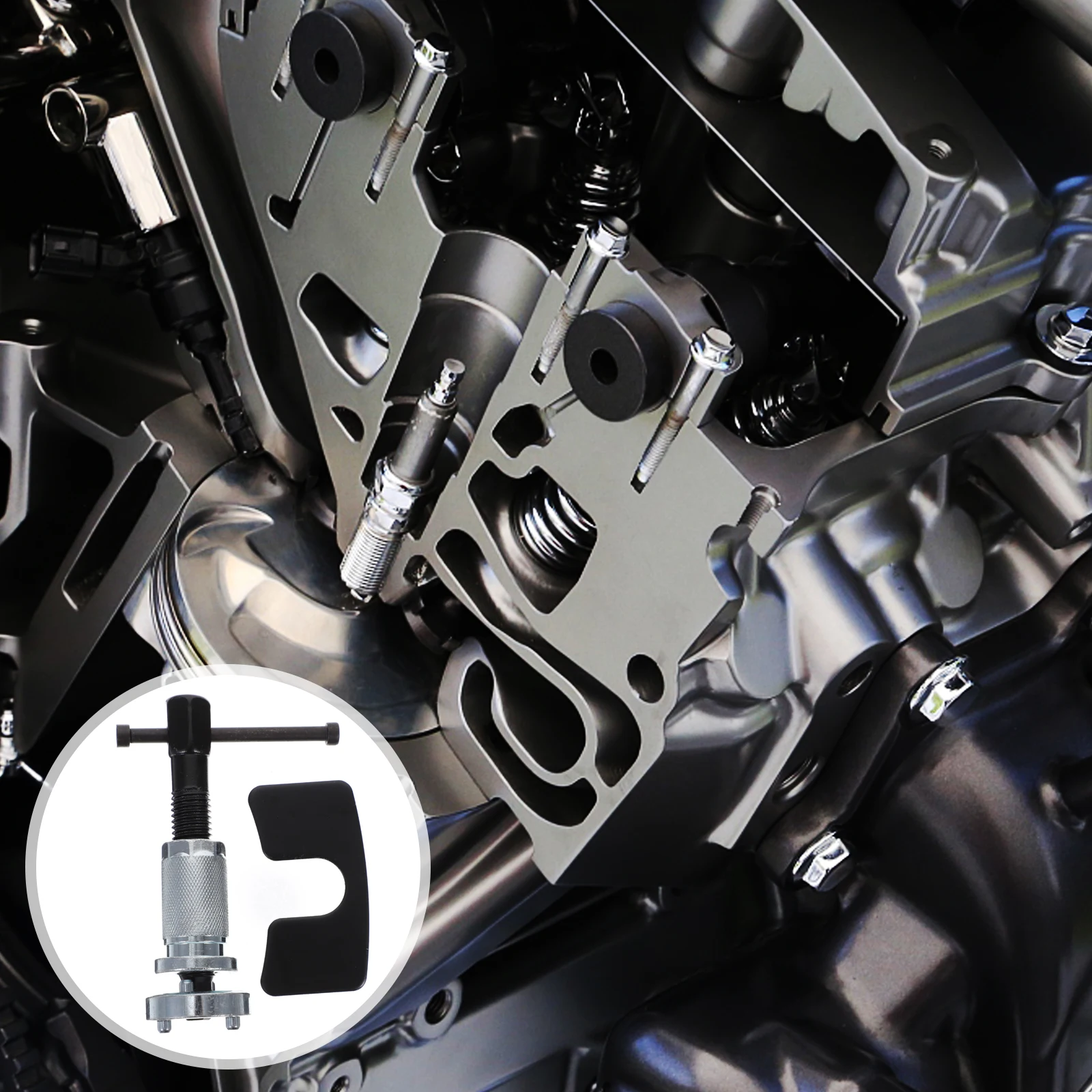 

Brake Pad Tool 5mm Thickened Palm Lasting Service Life Disc Brake Caliper Compression Car Accessory