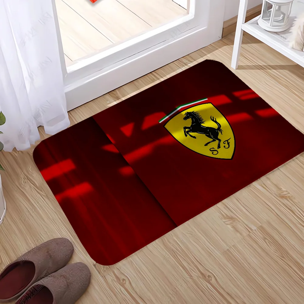 Scuderia Ferrari Customized Carpet for Kitchen Floor Mat for Hallway on the Floor Doormat Entrance to Home Bath Mats Outdoor Rug