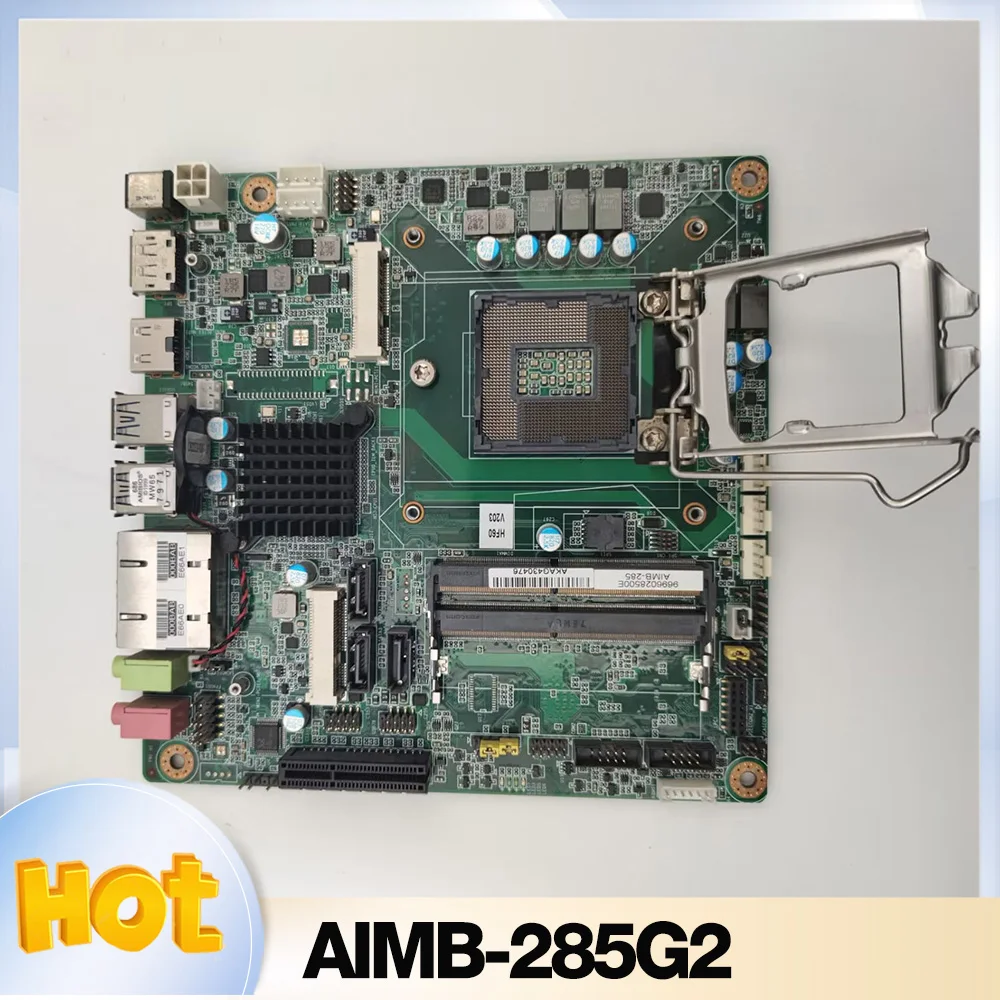 AIMB-285 For Advantech AIMB-285G2 AIMB-285G2-00A2E MINI-ITX  Industrial Motherboard H110 DDR4