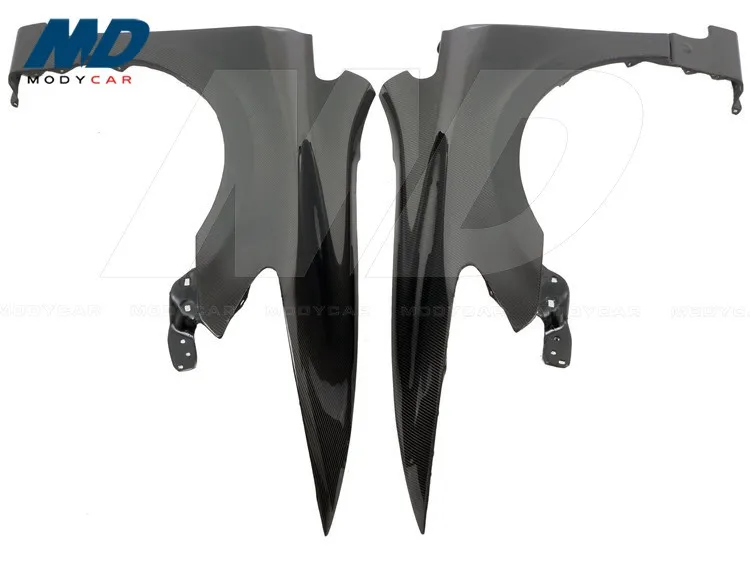 Wide Vent Style Carbon Fiber Fender For 2006-2010 Honda Civic Fd2 Jdm