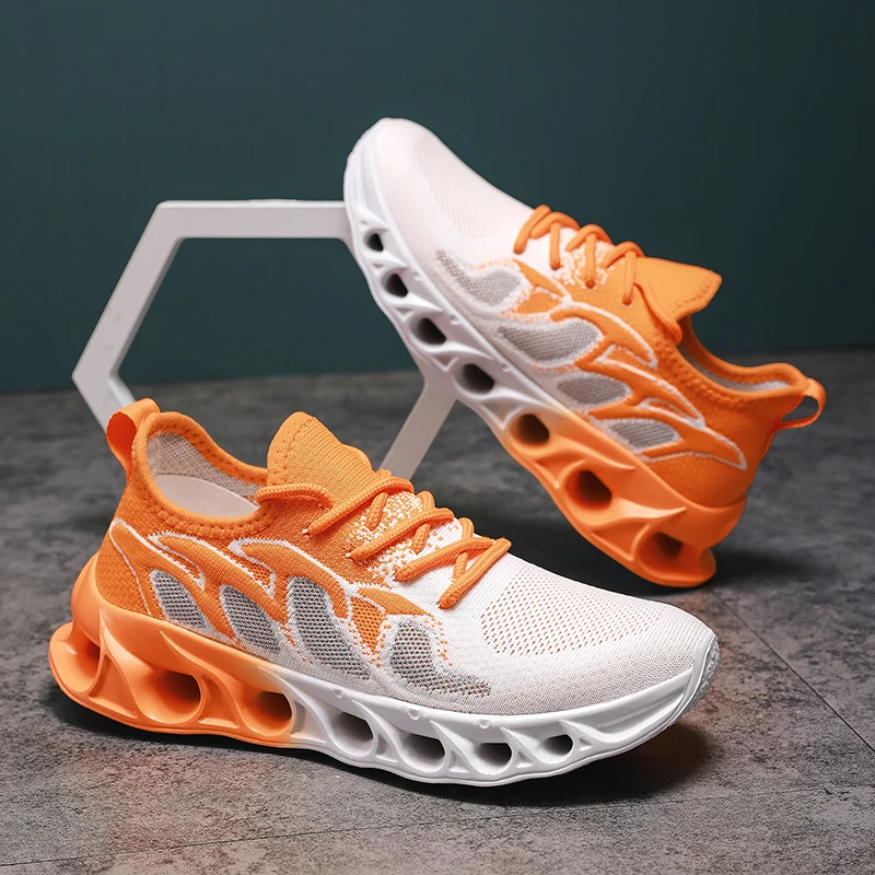 

YRZL Mens Athletic Shoes Lightweight Comfortable Walking Sneakers for Men Breathable Running Shoes Non Slip Training Shoes