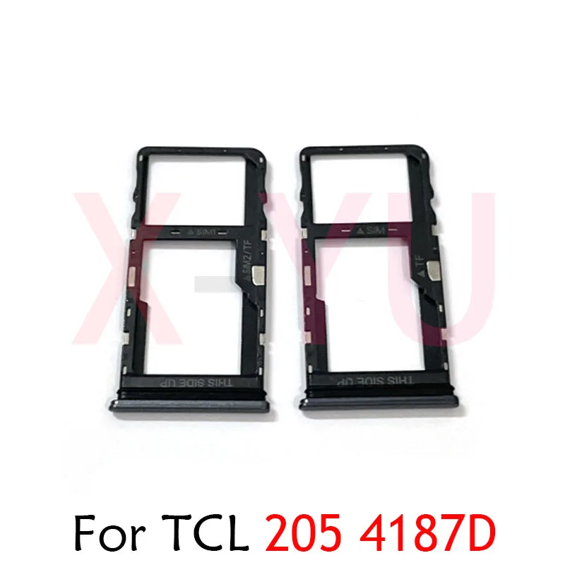 สำหรับ TCL 205 305 306 30E 4X 30 SE 5G 6165H 6125A 6102D 6102H 601 4187D ซิมการ์ดที่ใส่ถาดอะแดปเตอร์เปลี่ยนช่อง