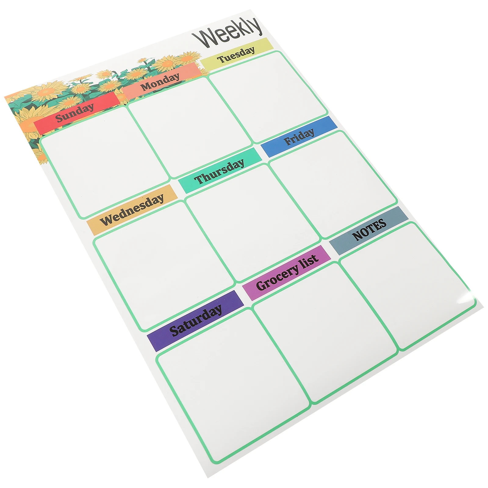 

Magnetic Whiteboard Set Refrigerator Weekly Calendar Fridge Dry Erase Daily Planner The Pet