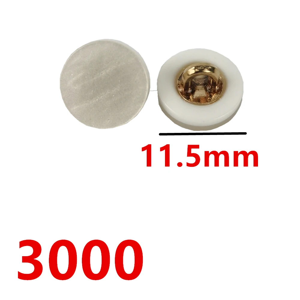 11.5mm Imitation Shell Resin Metal Shank Buttons for Sewing Fashion Shirt Blouse Dress Cuff Collar Handmade Decoration