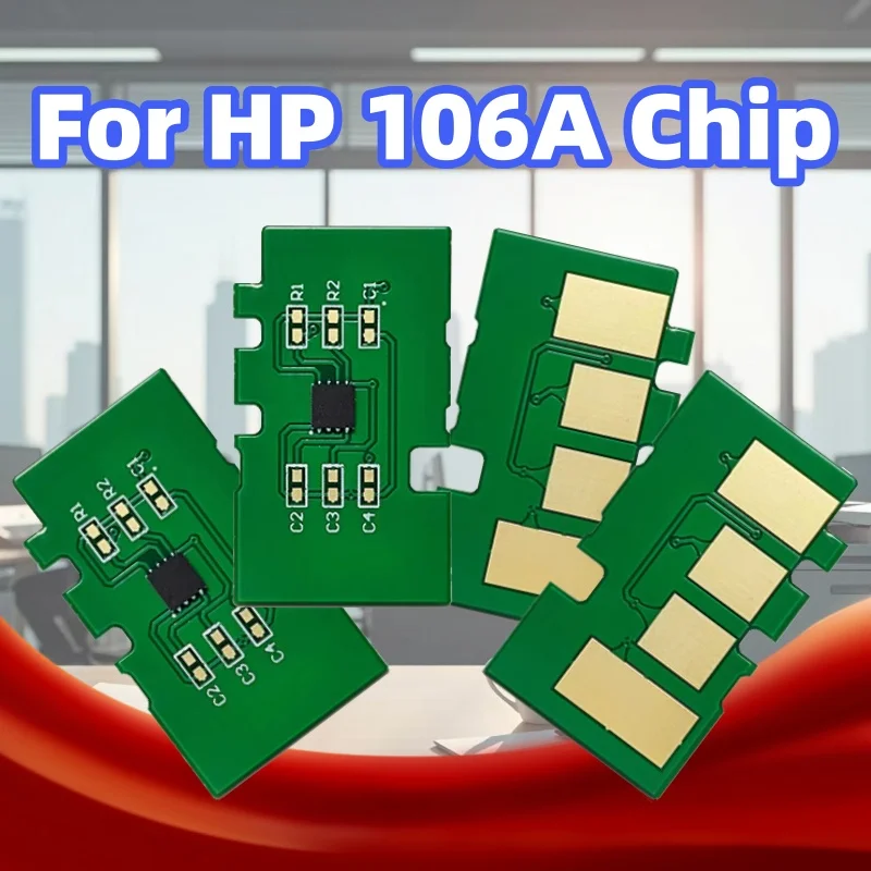 10 قطعة رقاقة الحبر ل HP 106A W1106A الليزر MFP 135wg MFP 135w MFP 135a 135r MFP 137fnw 137fwg MFP 107a 107w 107r طابعة ليزر