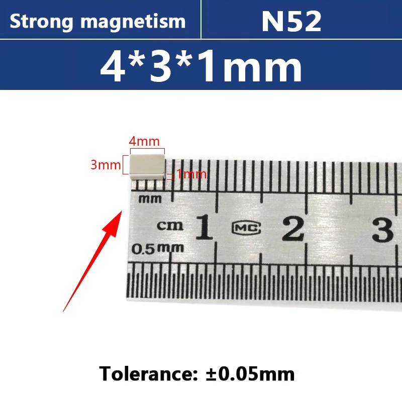 3x2x1 4x3x1 5x5x1 6x4x2 mm Starke Runde Magnete für Kühlschrank, DIY-Projekte, Wissenschaft & Bürogebrauch Kühlschrankmagnet Magnetischer Haken – Detail 7