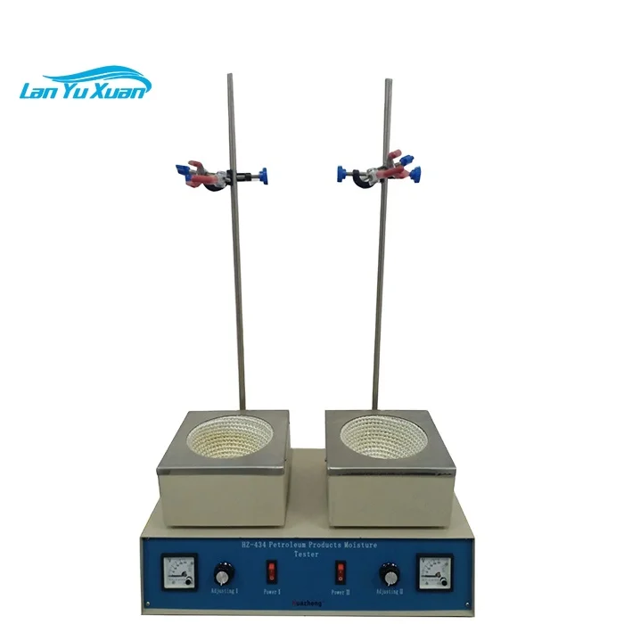 Huazheng Digital PID Control Dew Point Detection Crude Oil Lubricant Grease Distillation ASTM D95 Water Content Tester