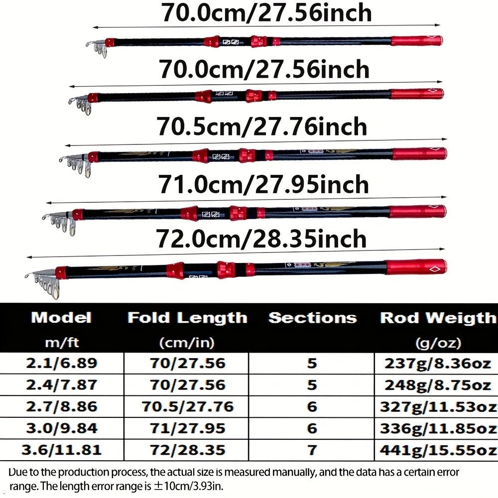 Caña feeder carbono ultrarresistente para carpa y mar 2.1-4.5M - imagen 2