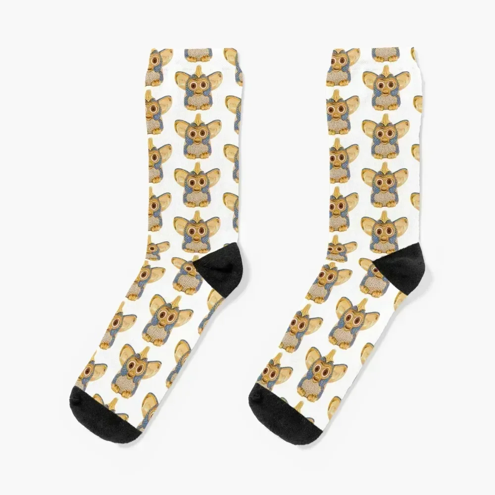 

Bling Furby Socks compression funny gift Stockings floor Ladies Socks Men's Men's moving stockings kawaii Socks Male Women's