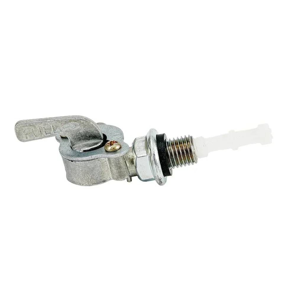 Petcock Switch Valve Aluminum Alloy Durable Generator Fuel Tank Shut Off Tank Tap Petcock Valve ON / OFF Switch Replacement