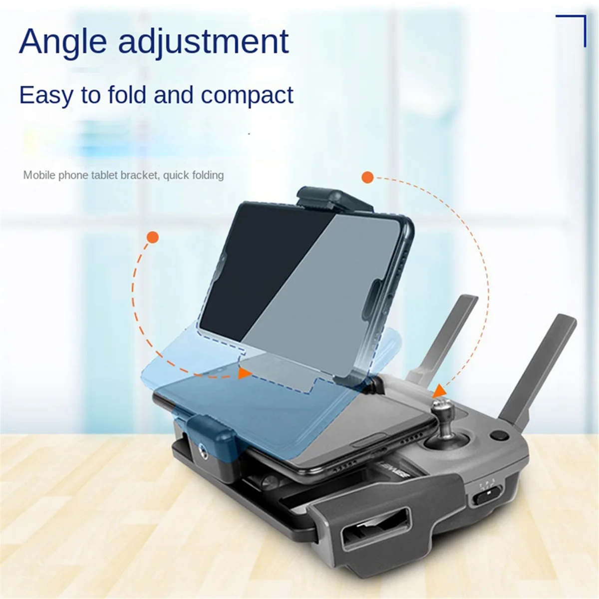

LENVEE for Royal Series MINI/MAVIC/AIR2 Remote Control Holder Cell Phone Tablet Metal Multi-Function Holder Drone Accessories