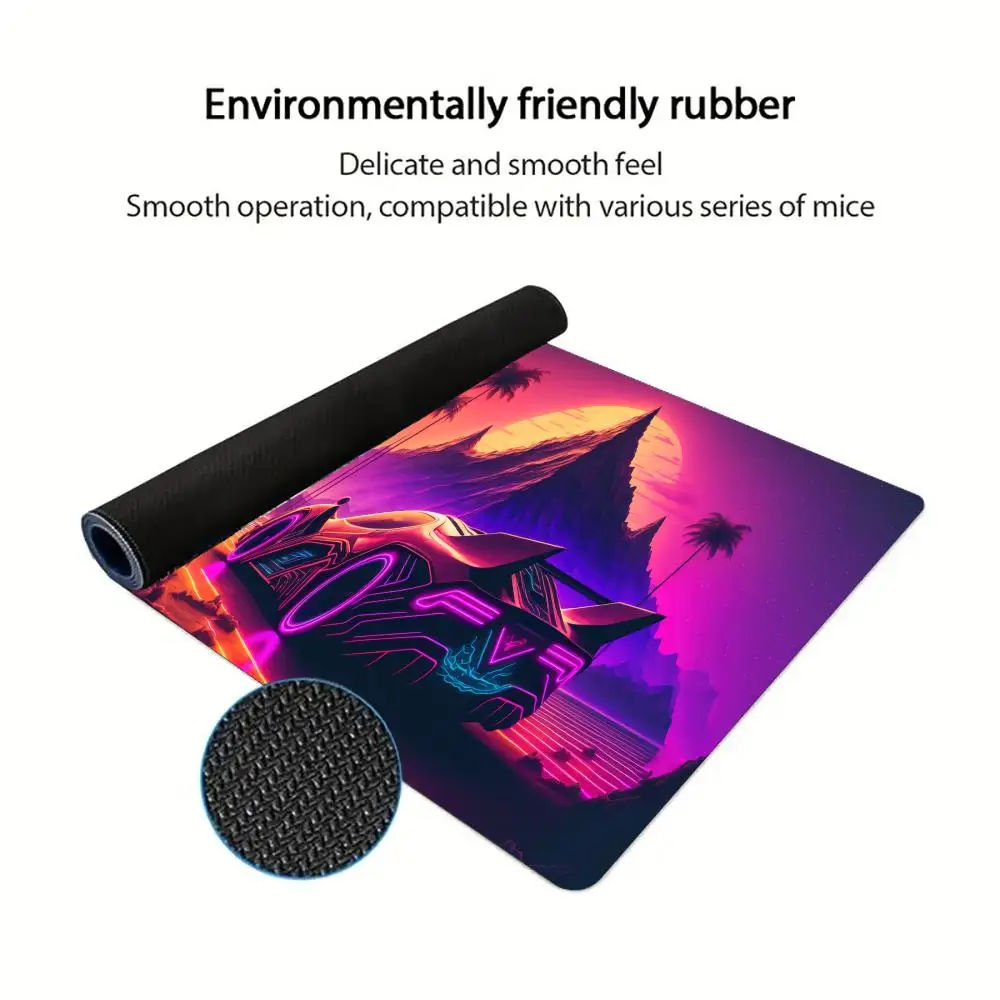 cool car landscape Mouse Pad Mousepad XXL Large Gaming Non-slip Computer Laptop Tablet Office Accessories Mat Mini PC Playmat