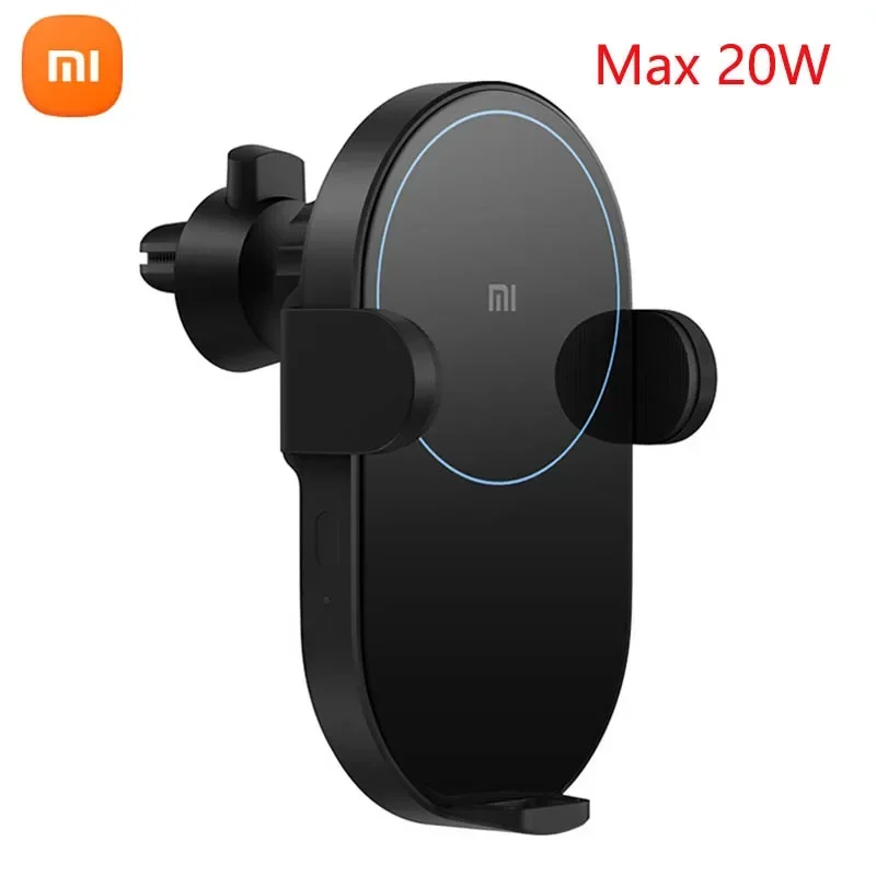 Mijia-cargador inalámbrico Mi 20W Max Qi para coche, dispositivo eléctrico automático de pellizco 2.5D, carga inalámbrica Mi 20W, para Mi 9 MIX 2S/3, iphone