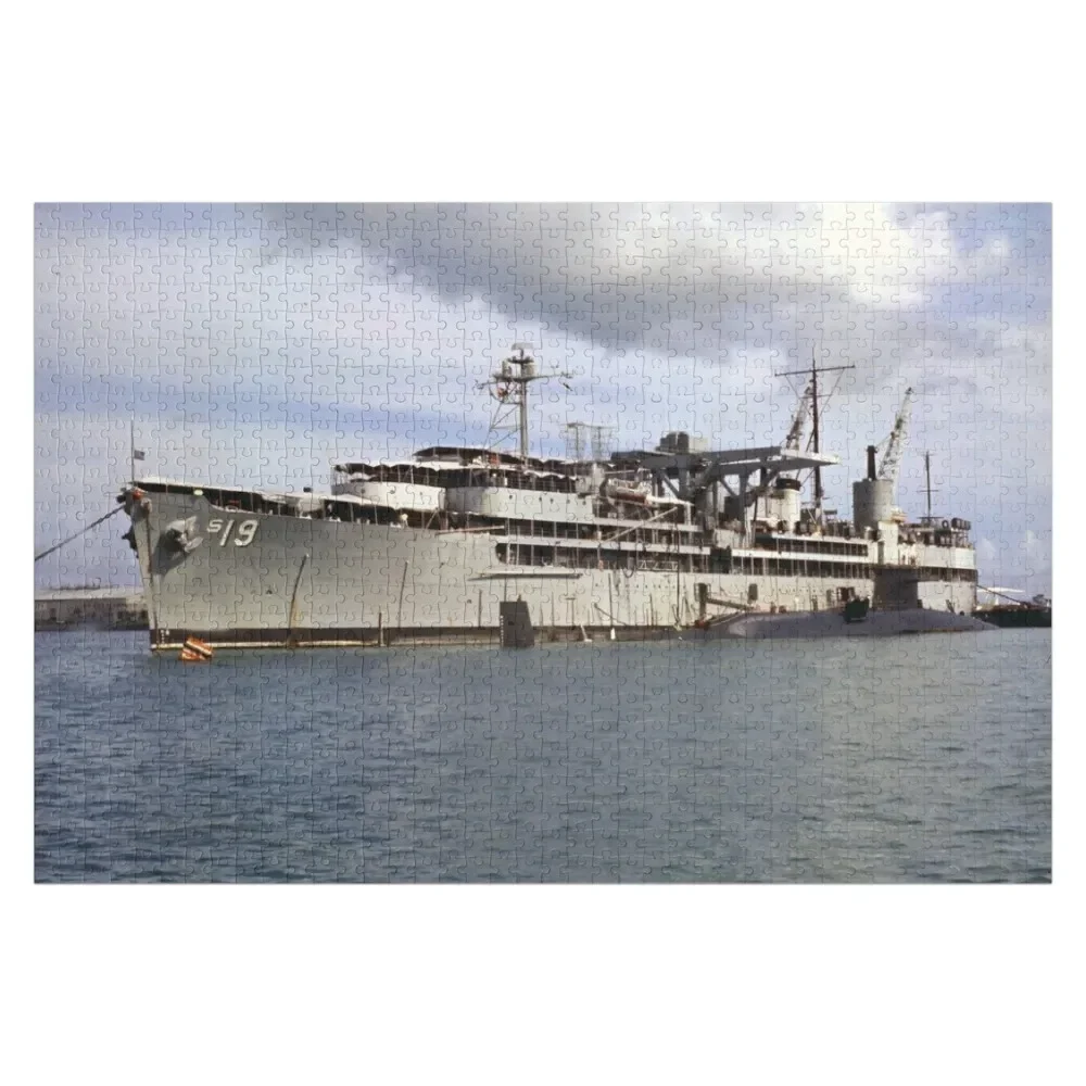 

Пазл с изображением корабля USS PROTEUS (AS-19), рождественские подарки, подарки на заказ для детей, пазл с животными