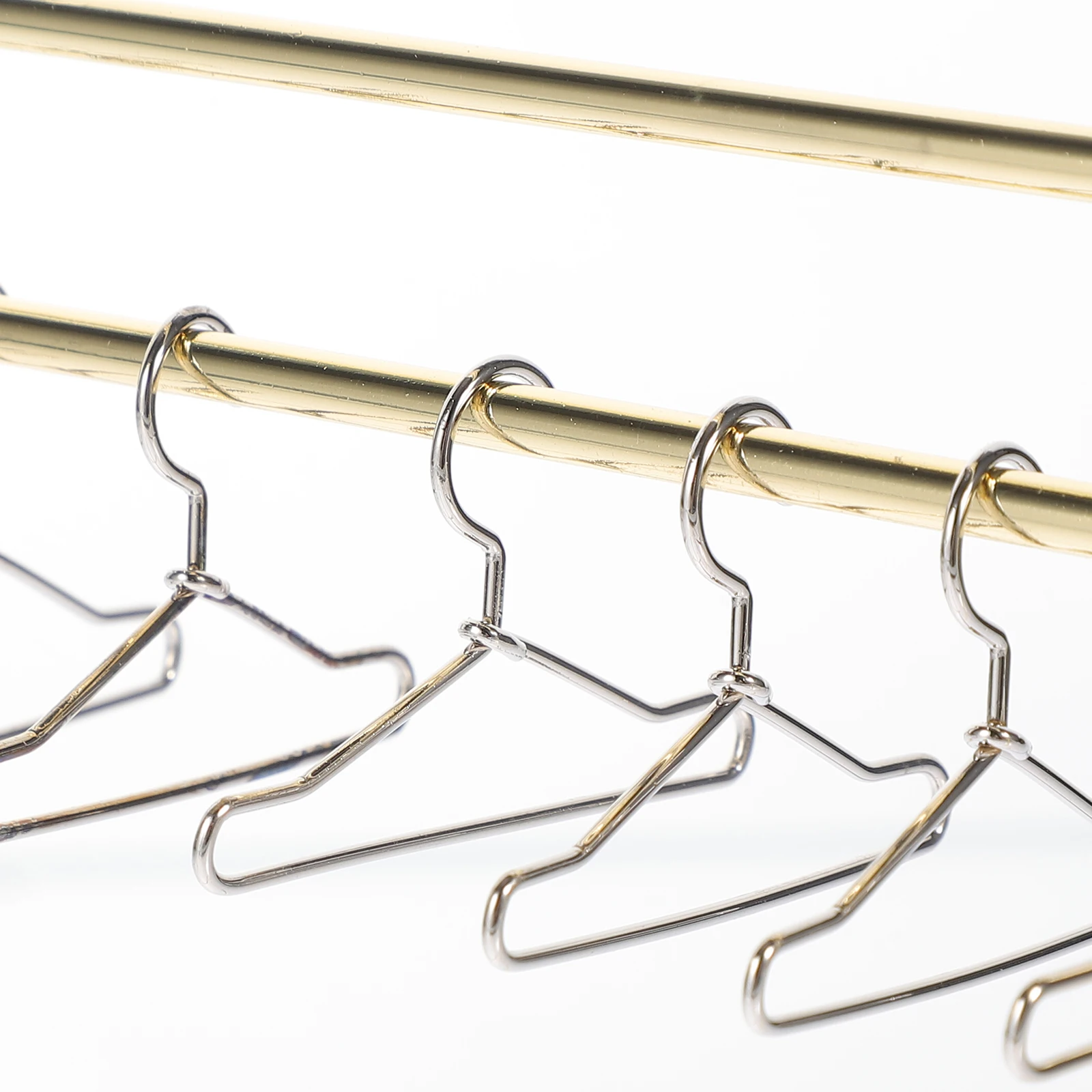 

Mini Hanger Dollhouse Accessories Clothes Miniature Furniture Miniatures Rack Hangers Storage Racks Apparel for