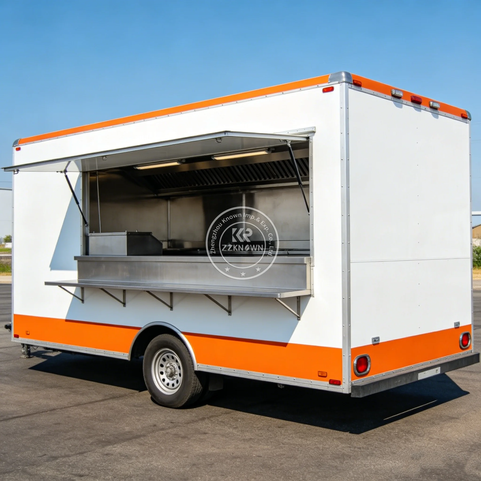 Hot Sale Multi-Function Food Cart Business Ready Mobile Vending Cart for Street Food