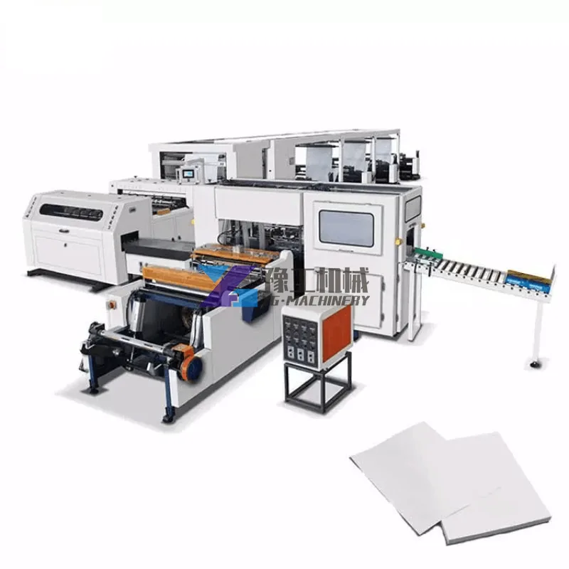 Automatic A4 Paper Cutting Machine and Packing Machine A3 A4 A5 Size Paper Roll To Sheet Cutting Machine with Economic Price