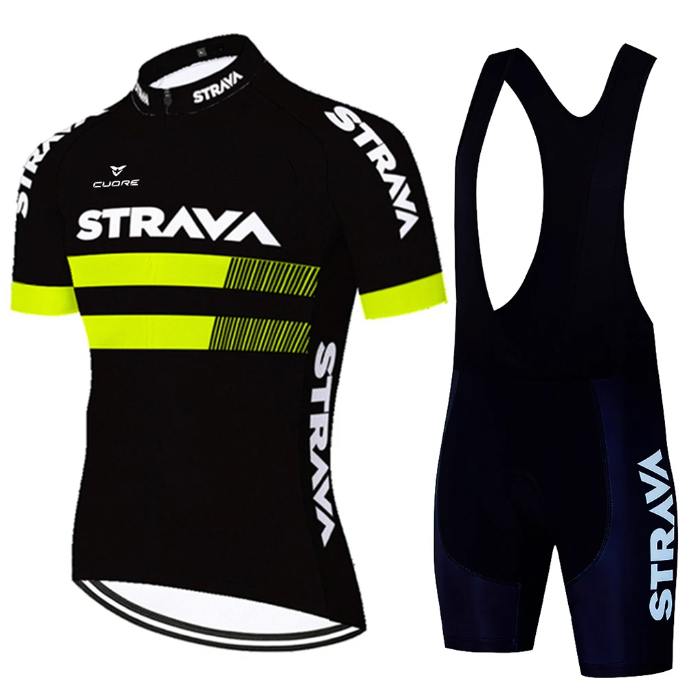 CUDRE STRAVA Road Bike Jerseys Cycle Wear Man Cycling Maillot Bicycle Clothing Men's Cycling Pants Team Jersey Mtb Man Bycicle