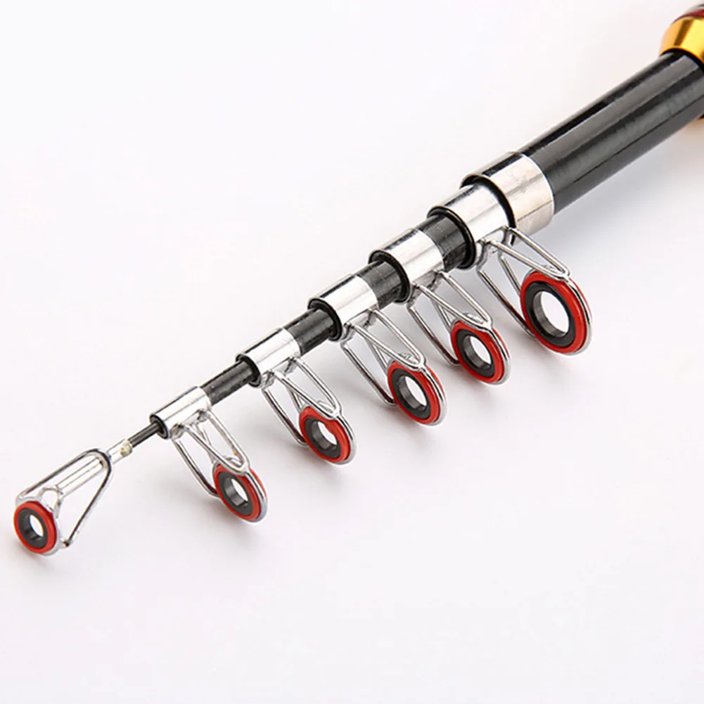 

1pc Telescopic Sea Fishing Rod Ultra-Short Retractable Folding Throwing Rock Luya Rod Fish Tackle Pesca Tools 1m/1.2m/1.5m/1.7m