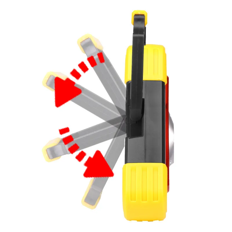 Triangular de emergencia solar luz de advertencia lámpara de alarma de avería de seguridad Camping pesca lámparas de trabajo portátiles linterna de señal