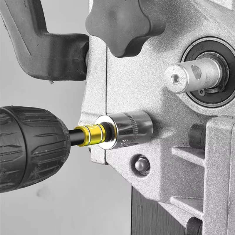 1/4 3/8 1/2 Impact Driver Socket Extension Adapter Extended Converter Power Drill Hex To High Speed Nut Male Square Wrench Tools