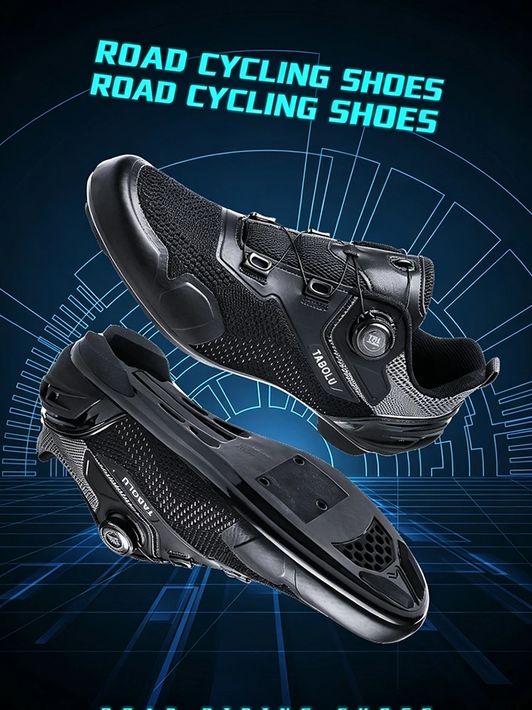 Professionelle MTB Mountainbike-Schuhe für Herren, Atmungsaktive SPD-Rennradschuhe, Damen SPD-Klickschuhe für Radsport – Detail 6