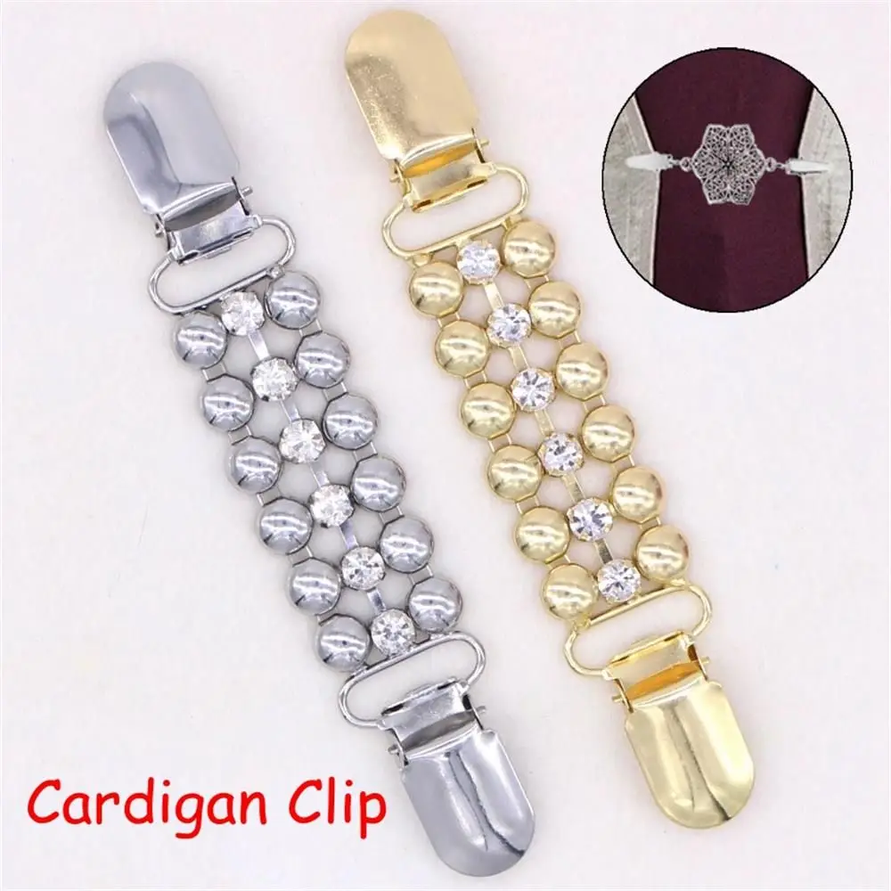 Mode neue Retro Winter pullover Bluse Pin Cardigan Clip Ente Clip Verschlüsse Schal Brosche