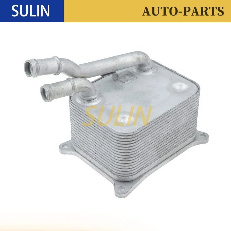 079117015B Aluminium Auto Spare Car Parts Engine Oil Cooler For Audi A8 D3 4E2 4E8 4.2 FSI quattro 2006-2010