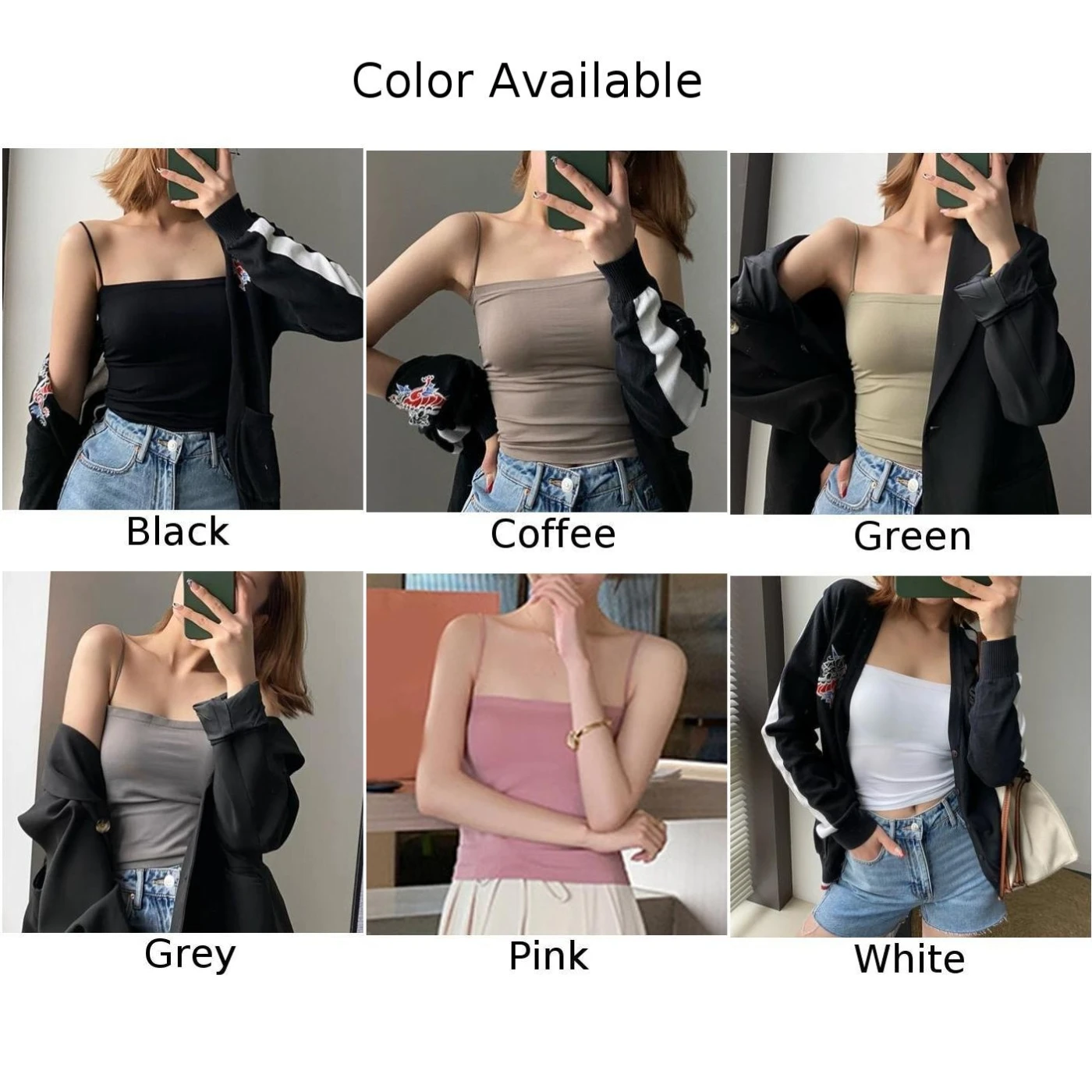 Herfstkleding Dagelijkse kleding Dames Hemdje Comfort Bralette Casual stijl Kraagloos Veelzijdig Mode Lichte stretch