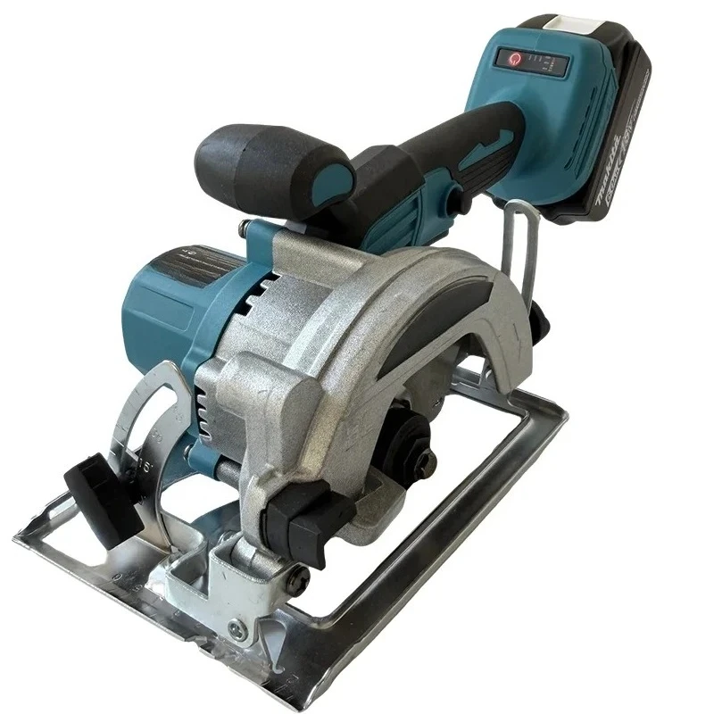 

Аккумуляторная циркулярная пила для Makita 18В, 125 мм, 5000 об/мин, бесщеточная, для деревообработки, с возможностью резки под углом 45 градусов