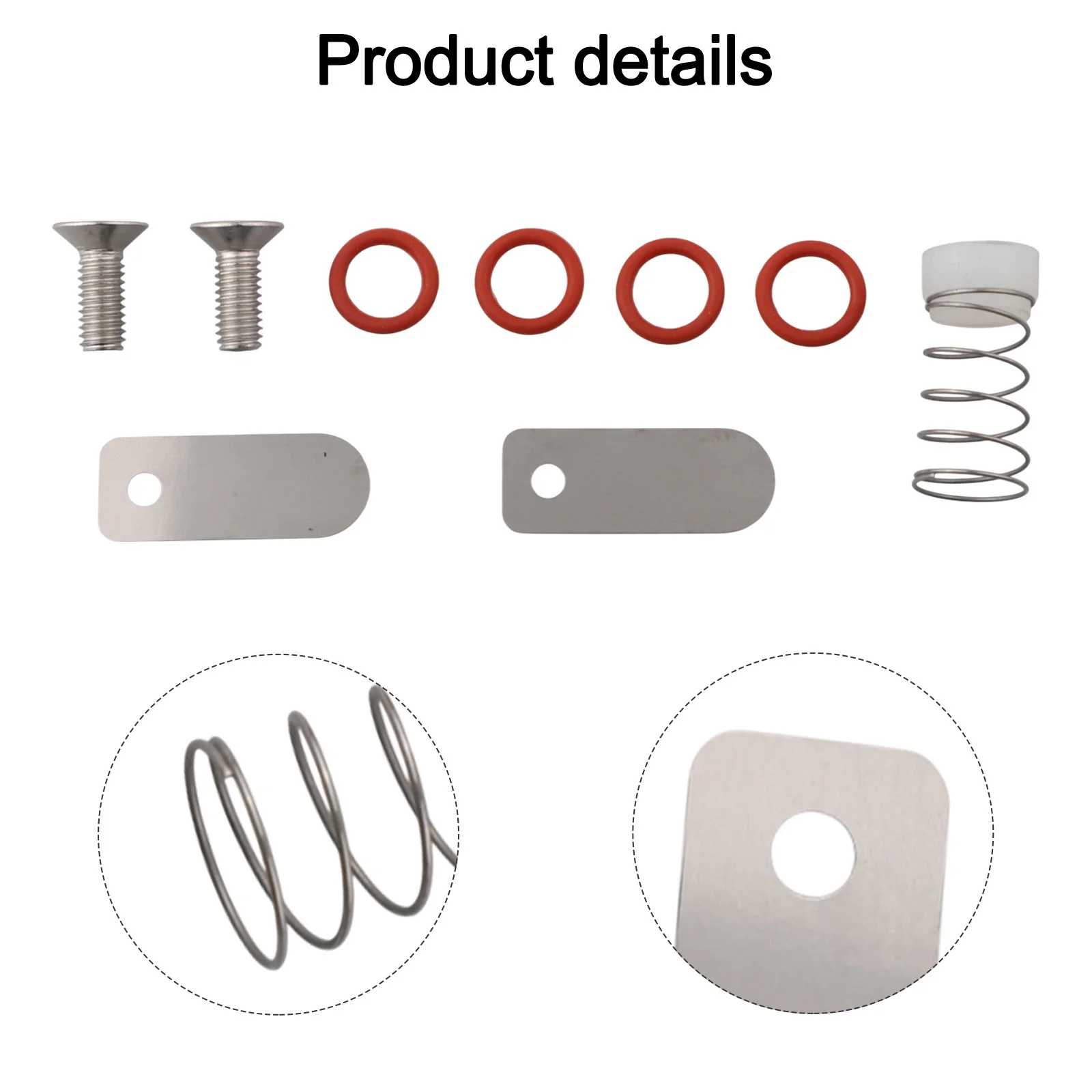 Silent Air Compressor Compressor Cylinder Parts Air Filter Elements Black Piston Ring Air Compressor Repair Kit Circuit Breaker