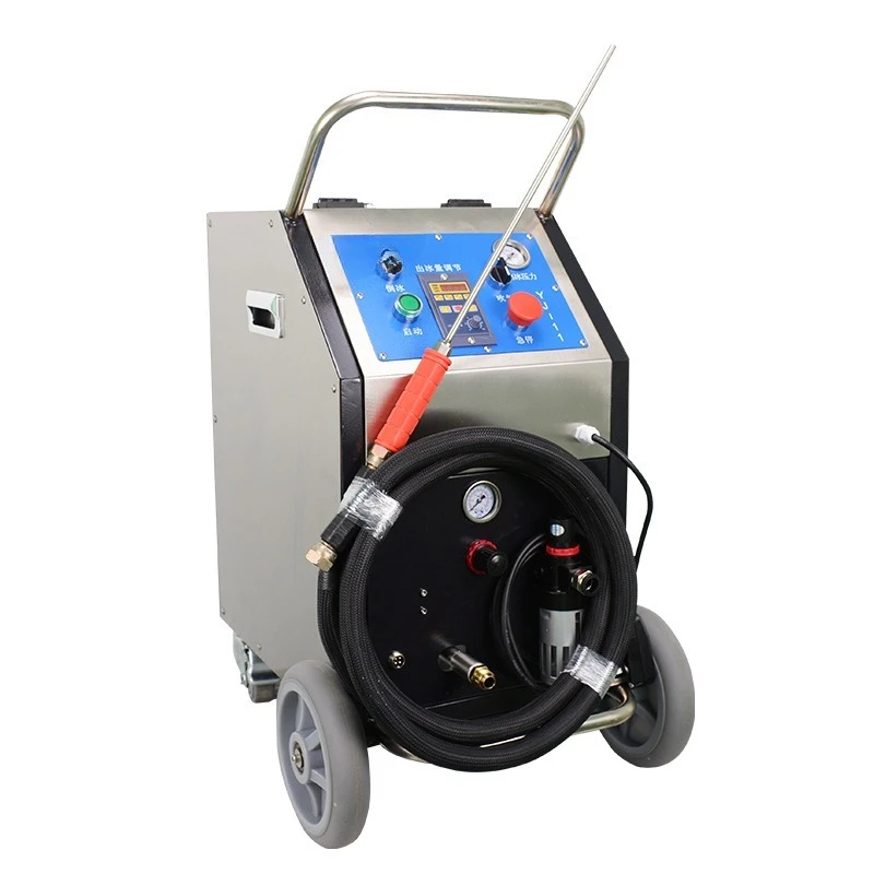 

Automobile engine room carbon removal, engine intake valve dry ice cleaning machine