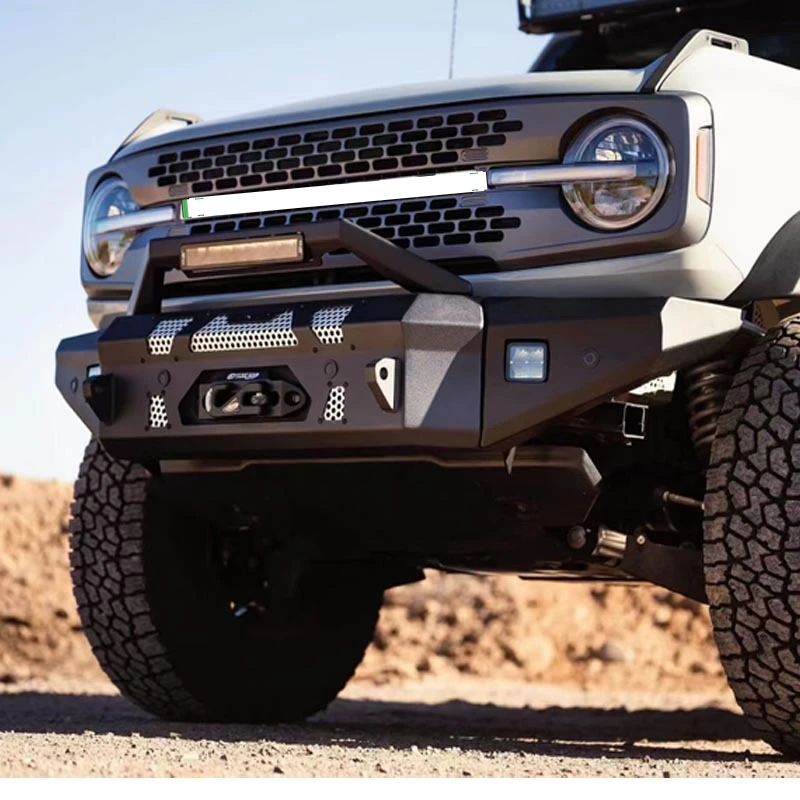 

Подходит для Ford Spirit Bronco, модифицированные дорожные барьеры, забор с маленькой ручкой для крупного рогатого скота, передний бампер, защита от столкновений