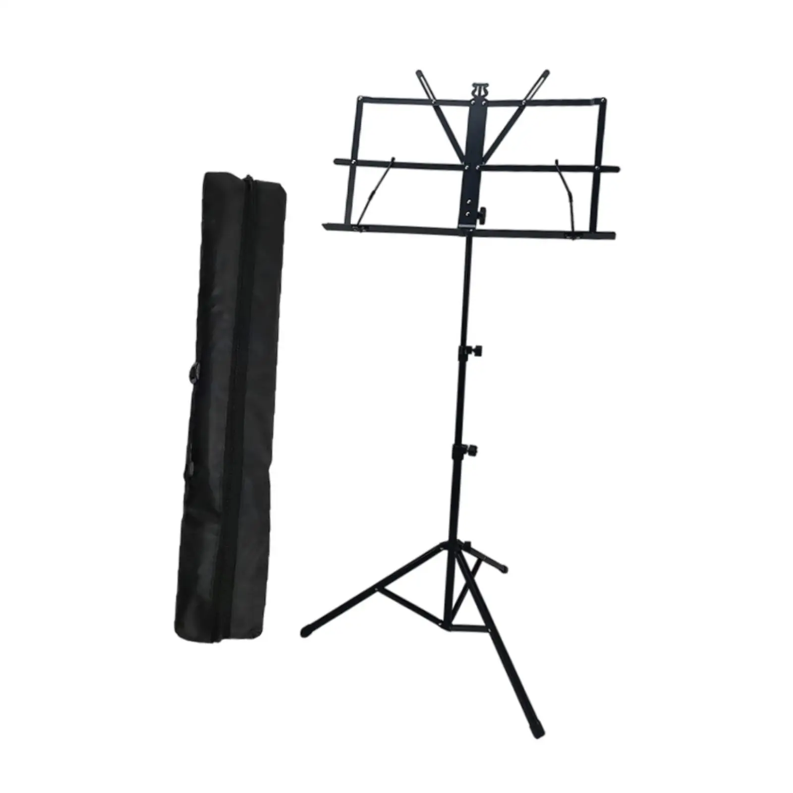 

Sheet Music Stand,Music Book Stand,Height Adjustable,Sheet Clip Holder for Guitar Players