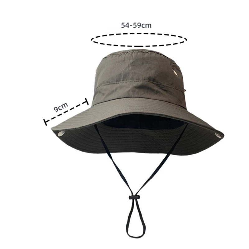 Summer Light Thin Sun Hat Women Bucket Hat Wide Brim Sun UV Protection Bonnie Hat Outdoor Fishing Hiking Hat Fisherman Hat 2024