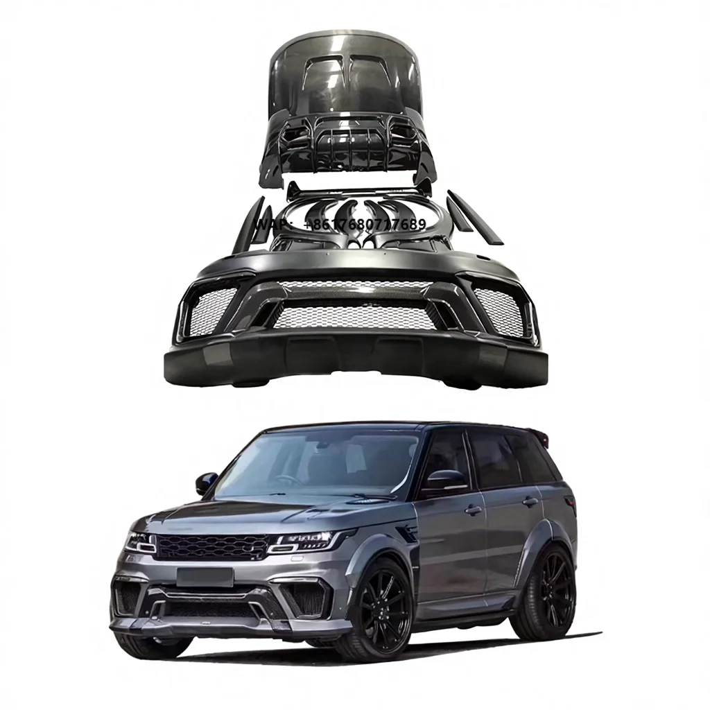 2014-2017 Rover Land Range Sport Carbon Fiber Aspec Style Body Kit Upgrade Bumper Car Accessories with Stylish Modification