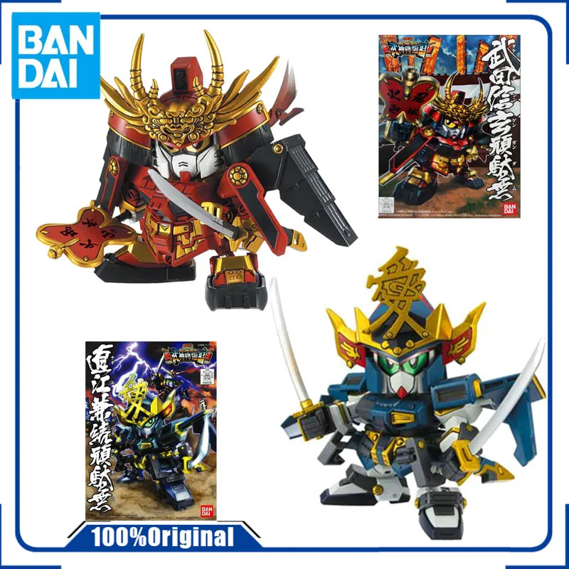 Bandai SD THE GUNDAM Anime Figure BB warrior Takeda Shingen Neither Jiang nor Jiang is stubborn Gunpla Model Action Toy Toys