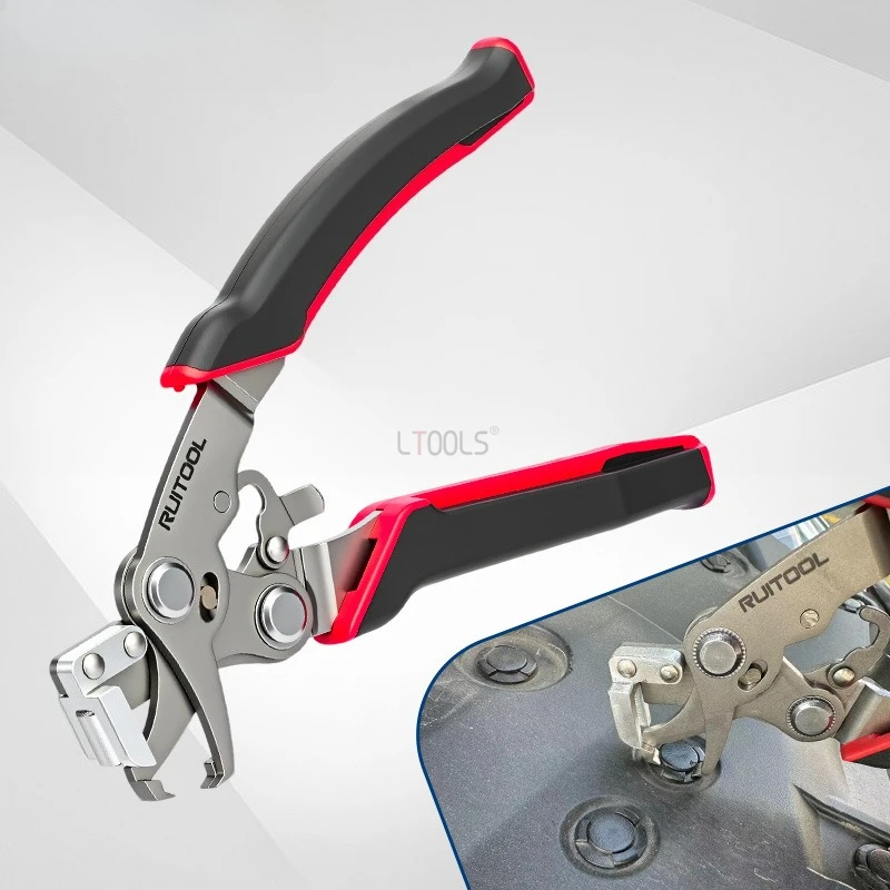 

Car Clip Pliers Tools Efficient Multi-Functional Automotive Snap Pliers Easy Remove Fasteners Clips Buckles Rivets Open Panels