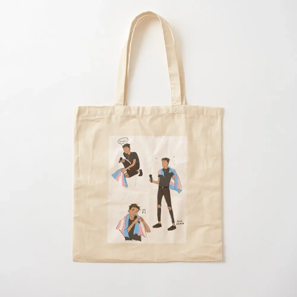 Trans Rights Jimmy Tote Bag custom bags Women's bags Woman shopper bag eco pack Tote Bag