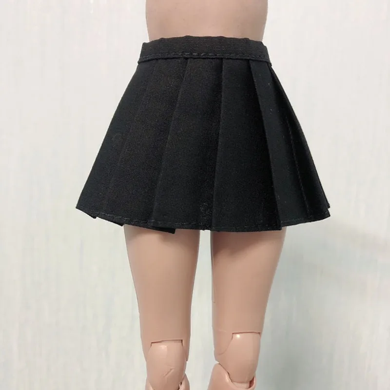 1/6 Scale Female Skirt School Uniform Miniskirt Campus Style Pleated Plaid Skirt Camouflage Battle Dress fit 12'' Action Figure